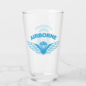 Canadian Airborne Regiment Beer Glass Glas (Achterkant)