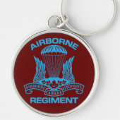 Canadian Airborne Regiment Button Sleutelhanger (Voorkant)