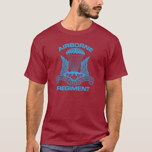 Canadian Airborne Regiment T-Shirt (Voorkant)
