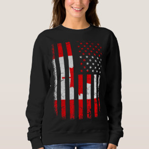 Canadian American Flag Canadian Roots Canada Ameri Trui