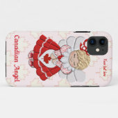 Canadian Angel and Maple Leaf - Aanpassen Case-Mate iPhone Case (Achterkant (horizontaal))