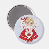 Canadian Angel Magneet (Voorkant / Achterkant)