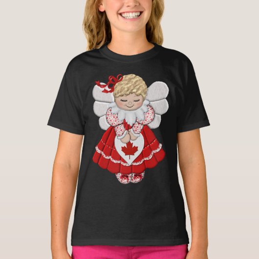 Canadian Angel T-shirt (Voorkant)
