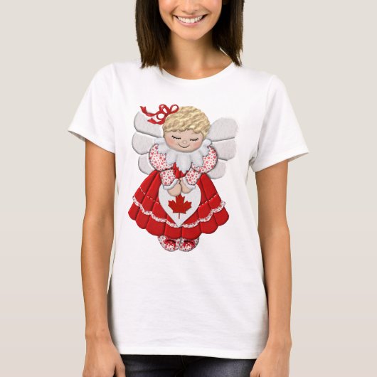 Canadian Angel T-shirt (Voorkant)