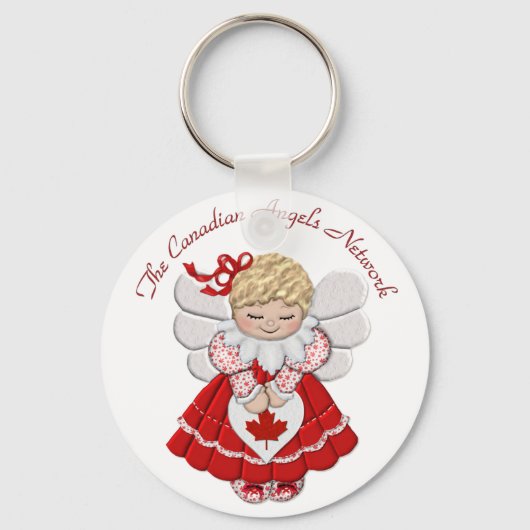 Canadian Angels Network Sleutelhanger (Voorkant)