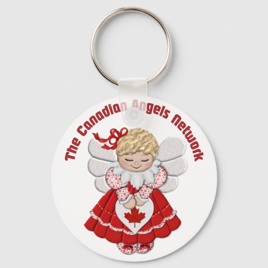 Canadian Angels Network-ver2 Sleutelhanger (Voorkant)