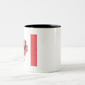 CANADIAN Arb Art Arborist Tree Chinees Tweekleurige Koffiemok (Center)