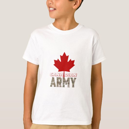 Canadian Army Design T-Shirt (Voorkant)