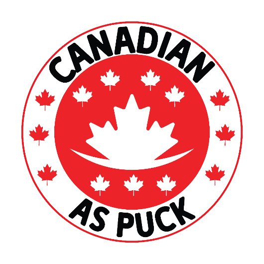 Canadian As Puck T-shirt