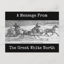 Canadian Backwood Mail Briefkaart