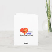 Canadian Beaver Funny Canada Day Kaart (Achterkant)