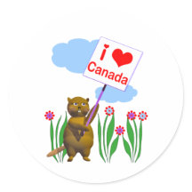 Canadian Beaver Loves Canada