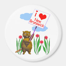 Canadian Beaver Loves New Brunswick