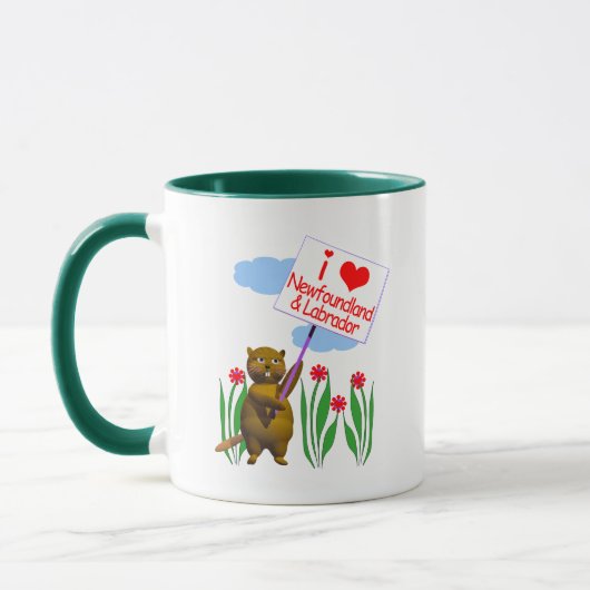 Canadian Beaver Loves Newfoundland, Labrador Mok (Links)