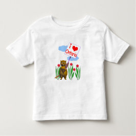 Canadian Beaver Loves Ontario Kinder Shirts