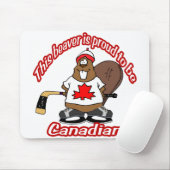 Canadian Beaver Mousepad Muismat (Met muis)