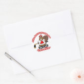 Canadian Beaver Sticker (Envelop)