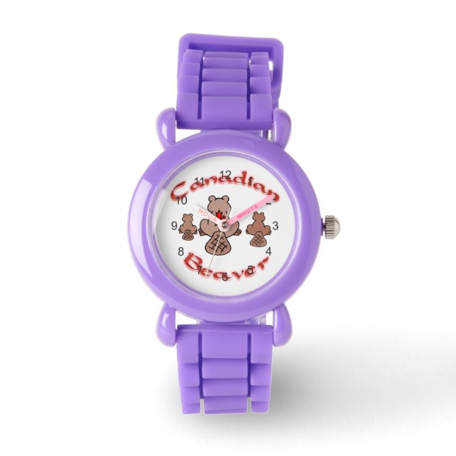 Canadian Beaver Watch Horloge (Voorkant)
