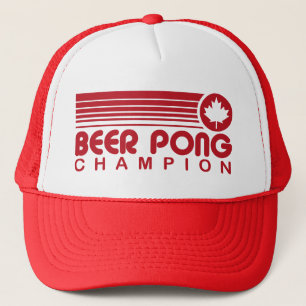 Canadian Beer Pong Trucker Pet