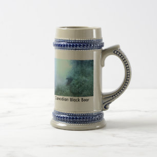 Canadian Black Beer Stein Bierpul