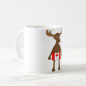 Canadian Boxer Short Moose Koffiemok (Voorkant links)