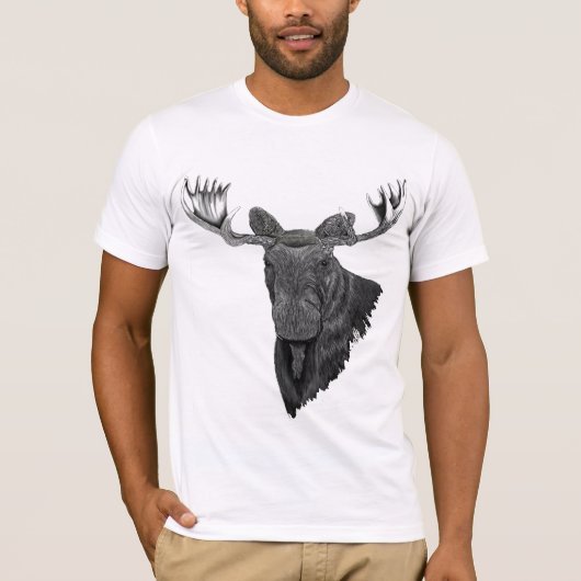 Canadian Bull Moose T-shirt (Voorkant)