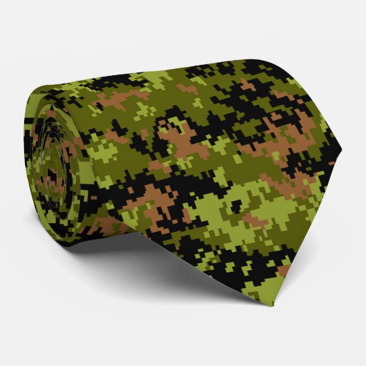 Canadian CADPAT Camo Stropdas (Opgerold)