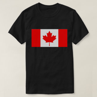 Canadian Canada Flag Red White Maple Leaf T-Shirt