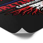 Canadian Canada UK United Kingdom British Tree Poster (Hoek)