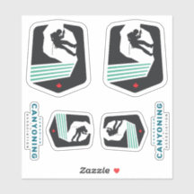 Canadian Canyoning Association Sticker Set