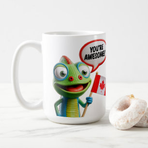 Canadian Chameleon Je bent Geweldige Koffiemok