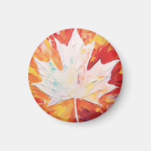 Canadian Classic Maple leaf Magneet (Voorkant)