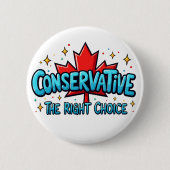 Canadian Conservative Button (Voorkant)