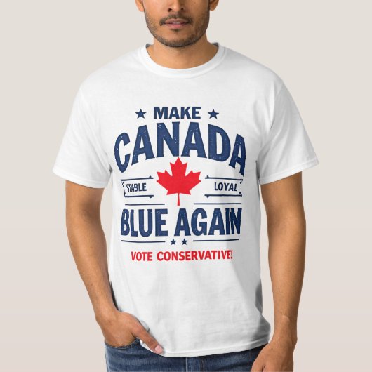 Canadian Conservative Right-Wing T-Shirt (Voorkant)