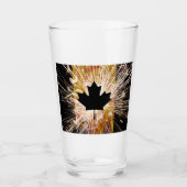Canadian Construction Flag Glas (Voorkant)
