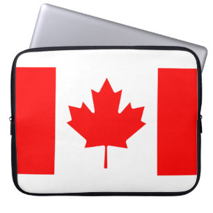 Canadian Flag afbeelding voor Neopreen Laptop Slee Sleeve