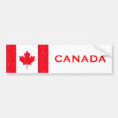 CANADIAN FLAG BUMPERSTICKER (Voorkant)