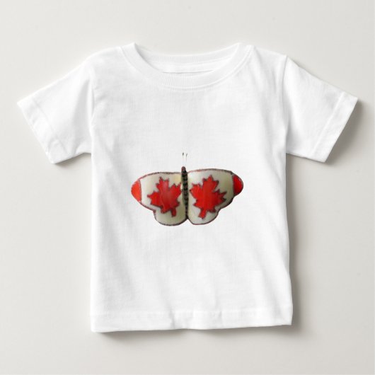 Canadian Flag Butterfly Design (Voorkant)