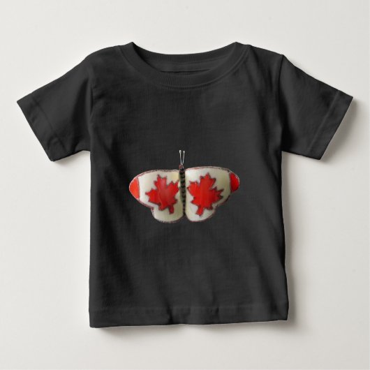 Canadian Flag Butterfly Design (Voorkant)