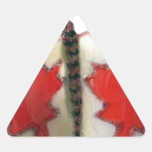 Canadian Flag Butterfly Design Sticker
