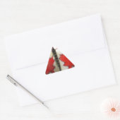 Canadian Flag Butterfly Design Sticker (Envelop)