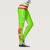CANADIAN FLAG FLOURESCENT GROENE LEGGINGS HAVIC AC (Rechts)
