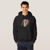 Canadian Flag Lhasa Apsos Dog Canada Pocket Hoodie (Voorkant volledig)
