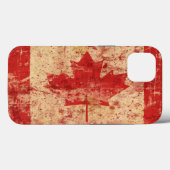 Canadian Flag Maple Leaf Design Telefoonhoes Case-Mate iPhone Case (Achterkant (horizontaal))