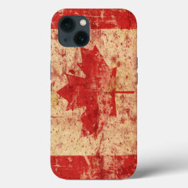  Canadian Flag Maple Leaf Design Telefoonhoes Case-Mate iPhone Case