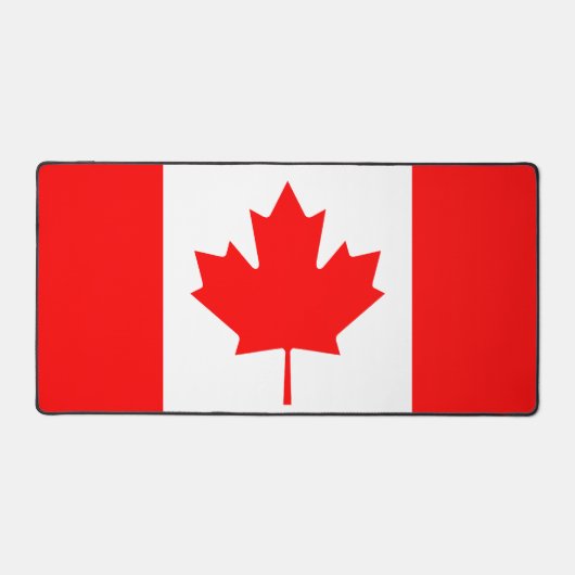 Canadian flag of Canada custom XL mouse pad (Voorkant)