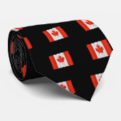 Canadian flag stropdas (Opgerold)