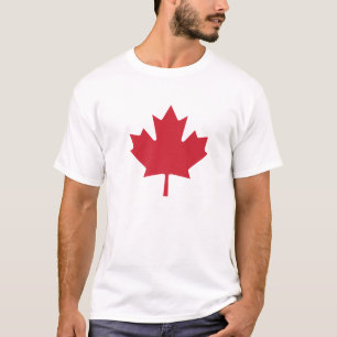 Canadian Flag Women Men Kids Red Maple Leaf Canada T-shirt