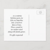 Canadian Geese Briefkaart-Invitation-customize Uitnodiging Briefkaart (Achterkant)