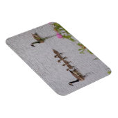 Canadian Geese Family n Flowers Flexible Magnet Magneet (Rechterzijde)